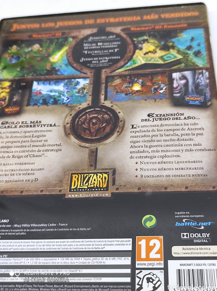 Videojuegos y consolas: WARCRAFT. Acci&oacute;n a manta - Foto 3