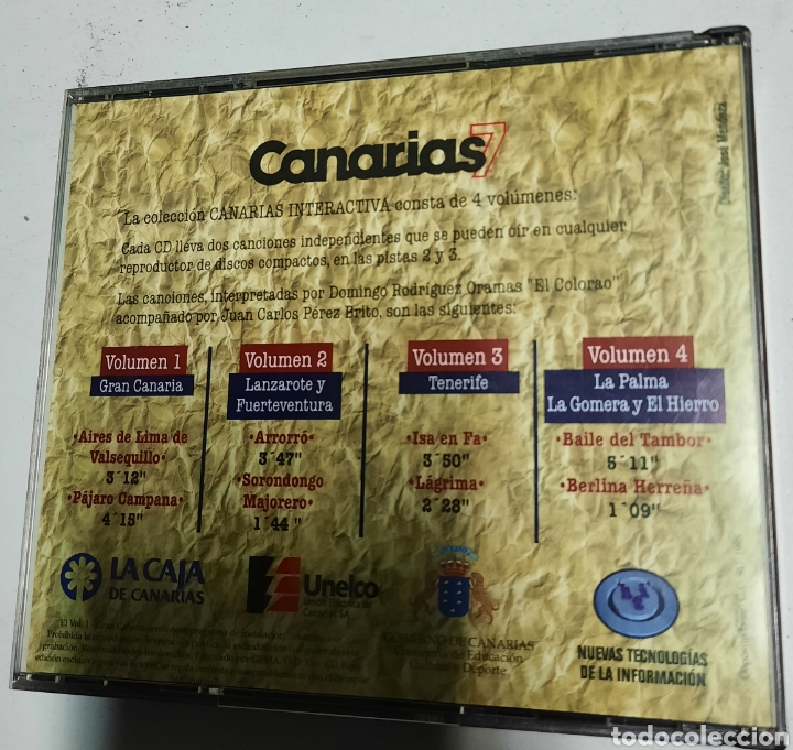Videojuegos y consolas: Canarias interactiva. 4 CD + Libreto - Foto 2