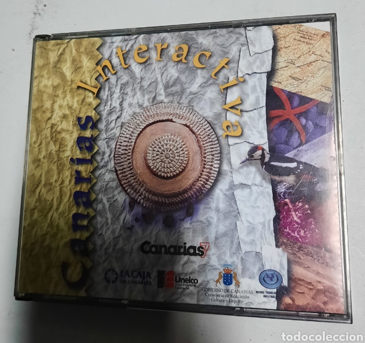Videojuegos y consolas: Canarias interactiva. 4 CD + Libreto - Foto 1