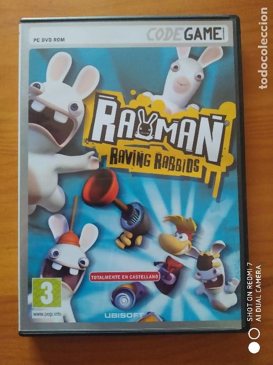 Videojuegos y consolas: PC RAYMAN RAVING RABBIDS - COMPLETO - CASTELLANO (HT) - Foto 1