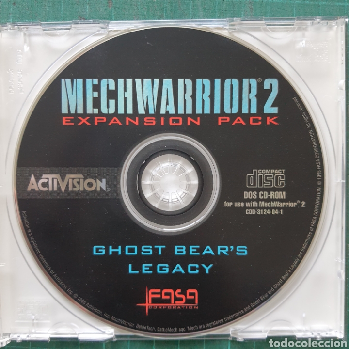 Videojuegos y consolas: MECHWARRIOR 2 - Ghost Bears Legacy - Expansion pack - PC CD-ROM - Foto 3