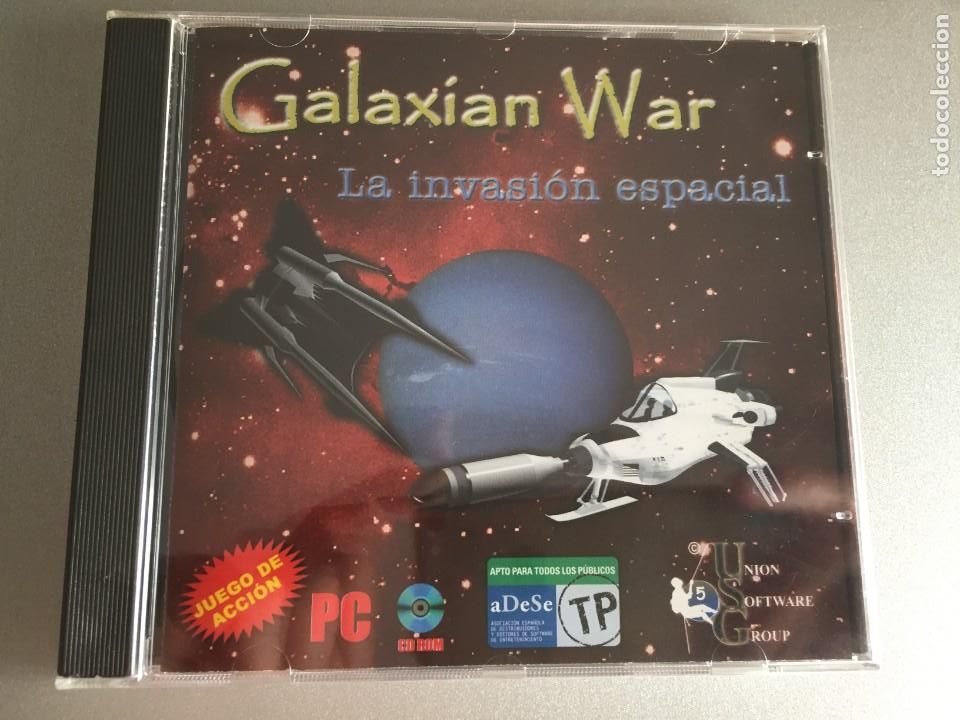 Videojuegos y consolas: Galaxian War Union Software Group Precintado - Foto 1