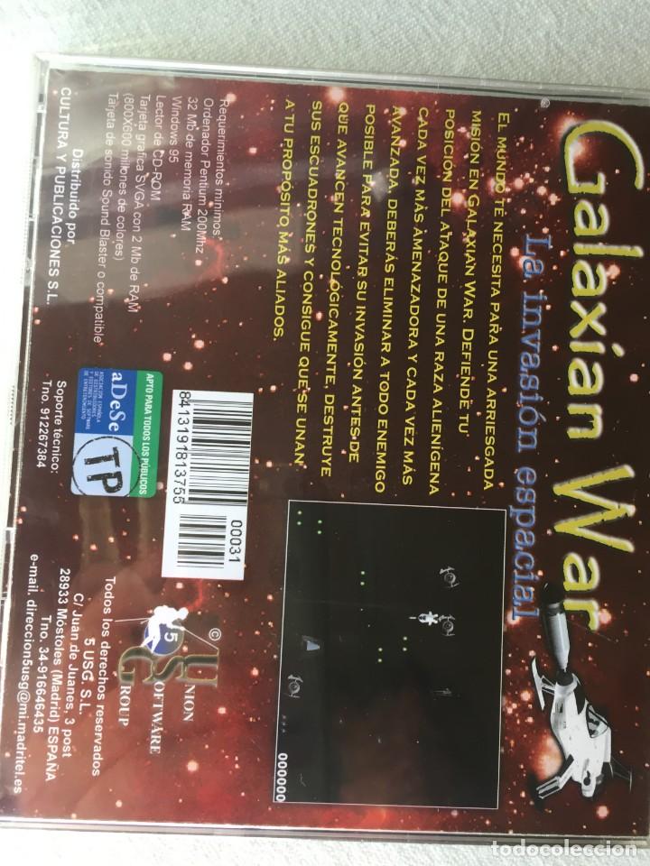 Videojuegos y consolas: Galaxian War Union Software Group Precintado - Foto 2