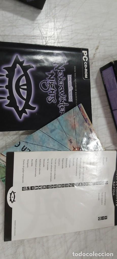 Videojuegos y consolas: ANTIGUO JUEGO PARA PC NEVERWINTER NIGHT - Foto 4