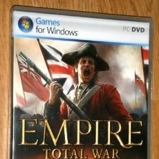 Videojuegos y Consolas: EMPIRE TOTAL WAR / JUEGO PC SEGA / GAMES FOR WINDOWS / VERSIÓN ORIGINAL INGLESA. Lote 266232788