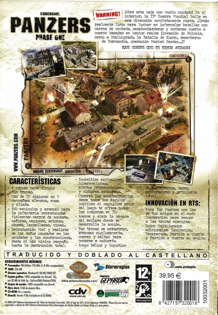 Videojuegos y consolas: Codename: Panzers Phase One. PC - Foto 2