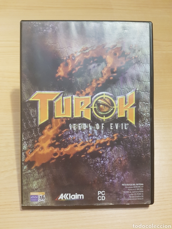 Videojuegos y consolas: TUROK 2 JUEGO PC - Foto 1