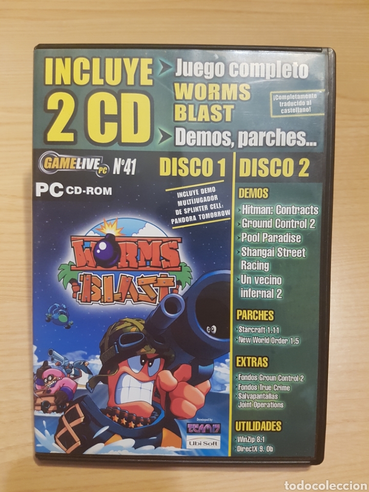 Videojuegos y consolas: GAMELIVE PC N&deg; 41 WORMS BLAST JUEGO PC - Foto 1
