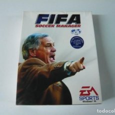 Videojuegos y Consolas: FIFA SOCCER MANAGER / CAJA CARTÓN / IBM PC / RETRO VINTAGE / CD-ROM. Lote 267310739