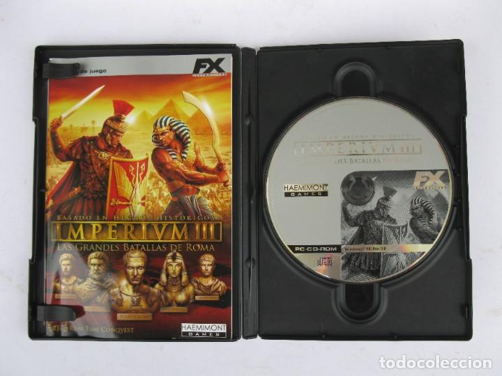 Videojuegos y consolas: IMPERIUM III - JUEGO PARA PC - CON MANUAL DE JUEGO. - Foto 2