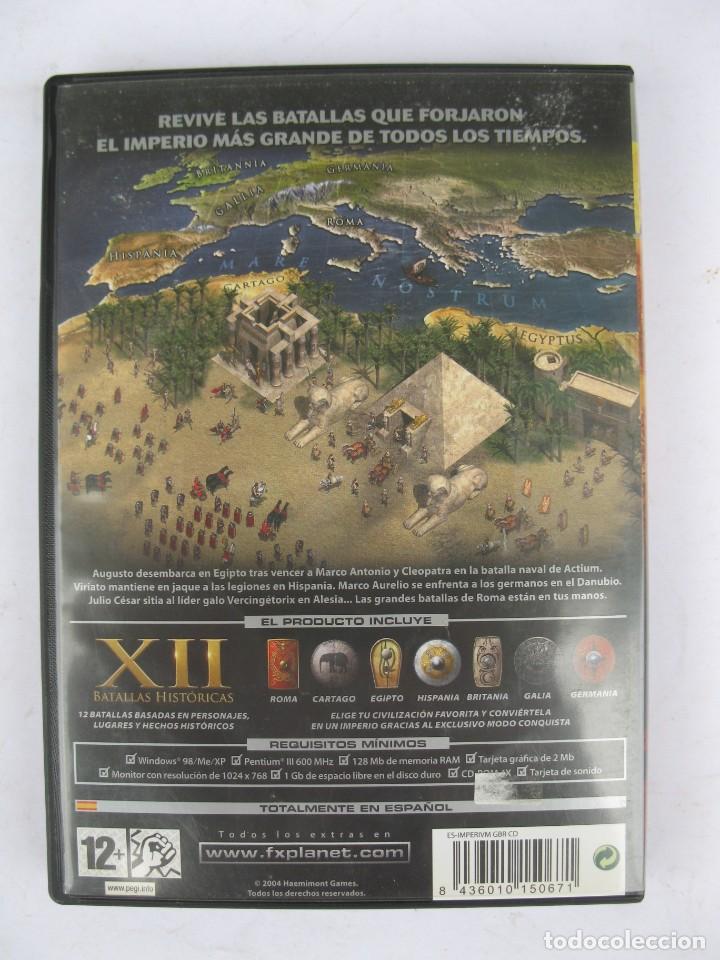 Videojuegos y consolas: IMPERIUM III - JUEGO PARA PC - CON MANUAL DE JUEGO. - Foto 3