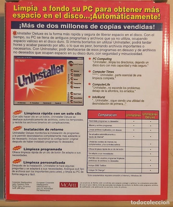 Videojuegos y consolas: McAfee Uninstaler 2000 - Foto 2