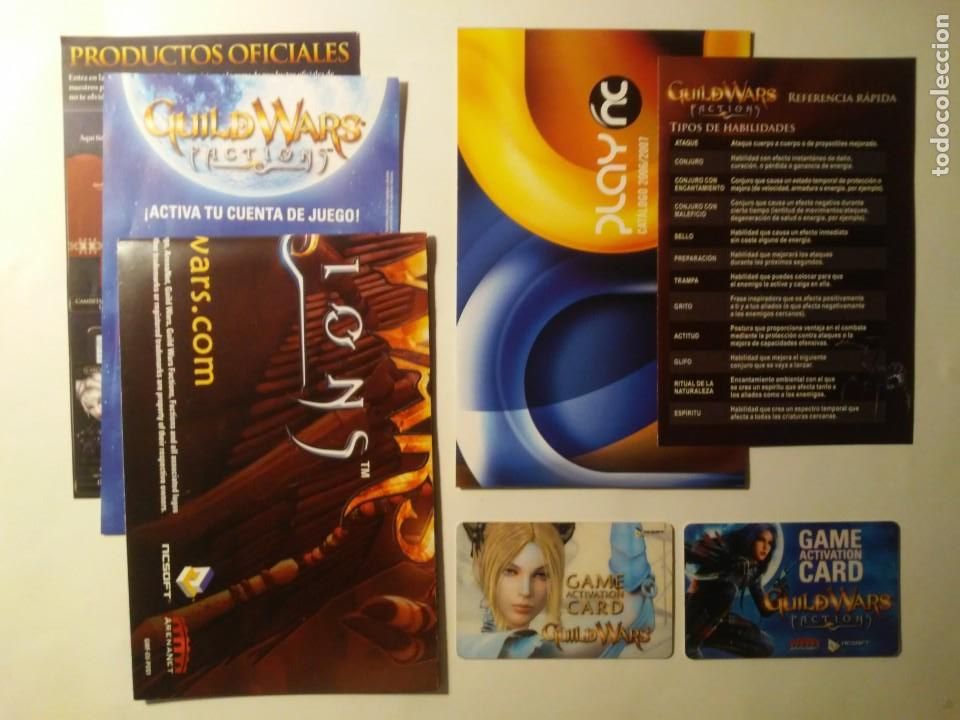 Videojuegos y consolas: Guild Wars Factions PC CD Rom videojuego - Foto 3