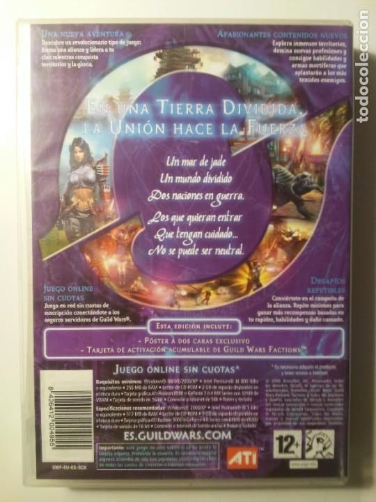 Videojuegos y consolas: Guild Wars Factions PC CD Rom videojuego - Foto 4