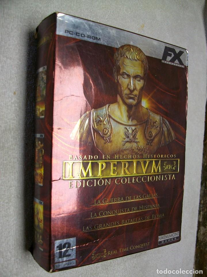 Videojuegos y consolas: IMPERIVM EDICI&Oacute;N COLECCIONISTA JUEGO PC - Foto 1