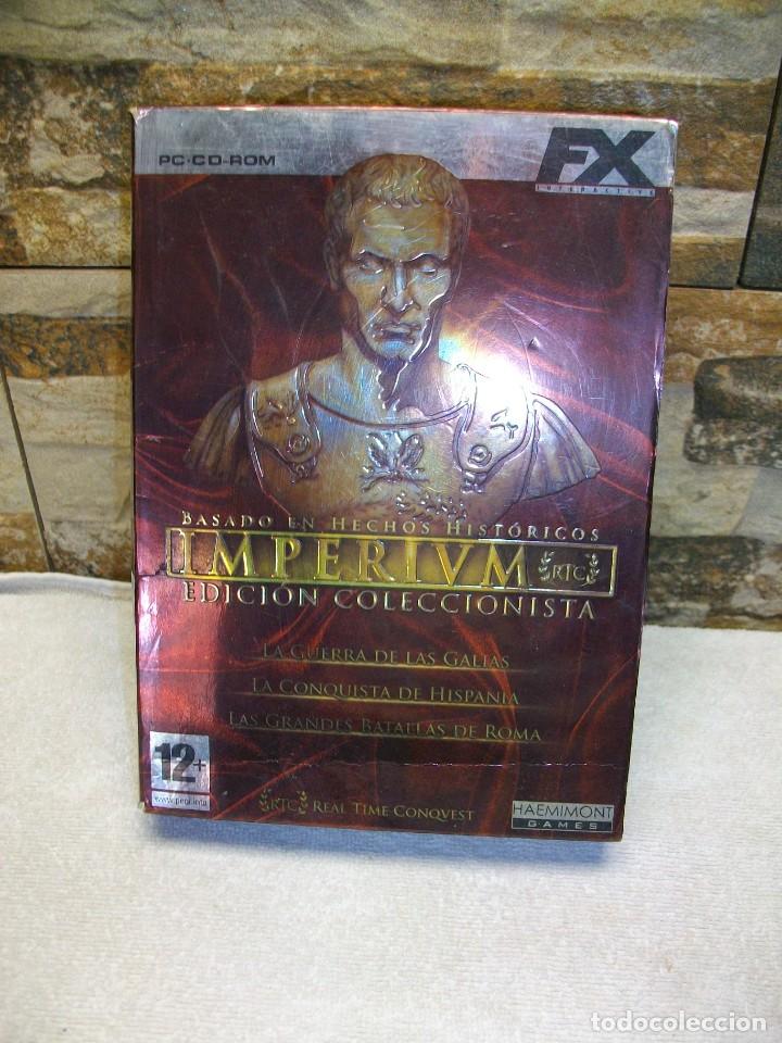 Videojuegos y consolas: IMPERIVM EDICI&Oacute;N COLECCIONISTA JUEGO PC - Foto 2