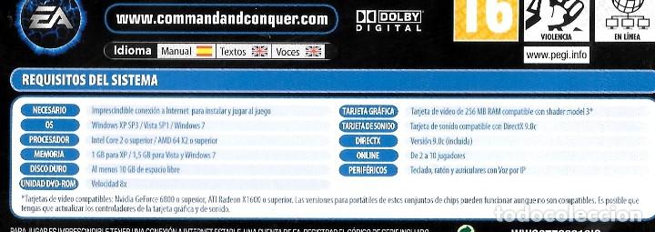 Videojuegos y consolas: JUEGO PC COMMAND & CONQUER TIBERIAN TWILIGHT . PC GAME - Foto 3
