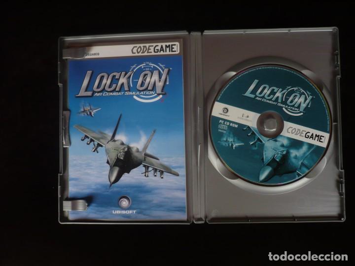 Videojuegos y consolas: lock on air combat simulation - como nuevo - Foto 1