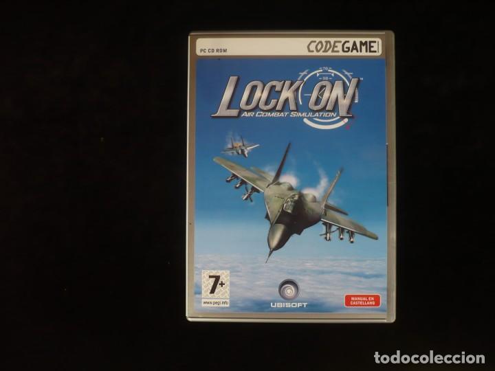 Videojuegos y consolas: lock on air combat simulation - como nuevo - Foto 2