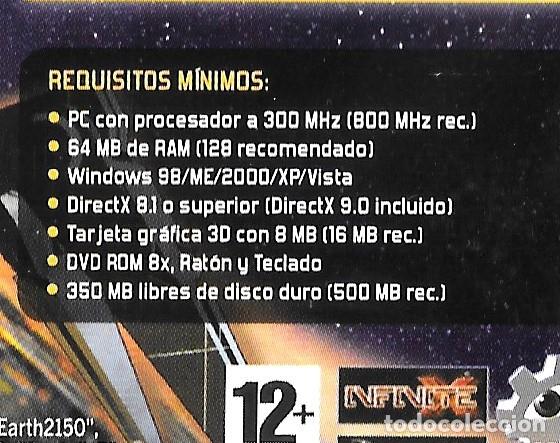 Videojuegos y consolas: PC GAME - EARTH 2150 LOST SOULS - Foto 2