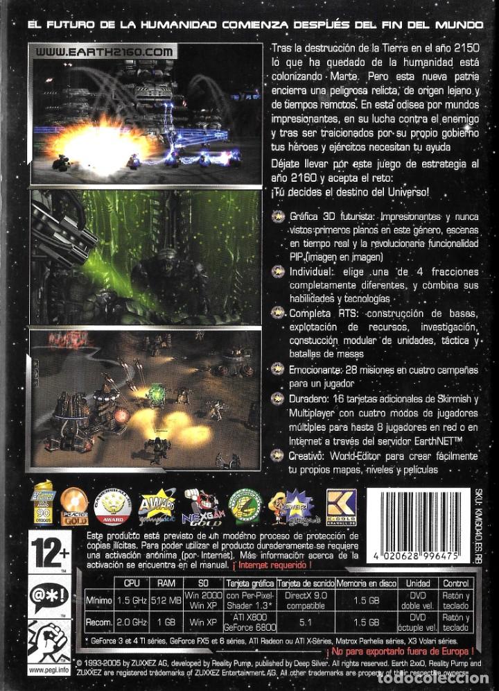 Videojuegos y consolas: PC GAME - EARTH 2160 VERSI&Oacute;N ESPA&Ntilde;OLA - Foto 2
