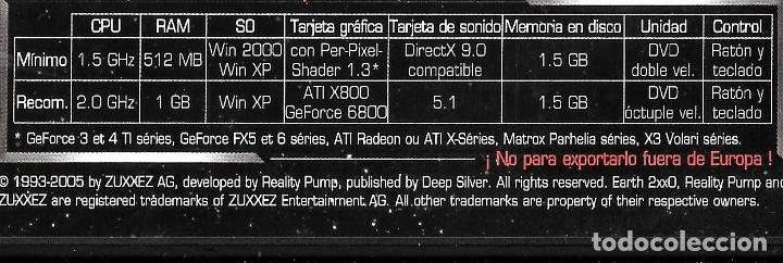 Videojuegos y consolas: PC GAME - EARTH 2160 VERSI&Oacute;N ESPA&Ntilde;OLA - Foto 3