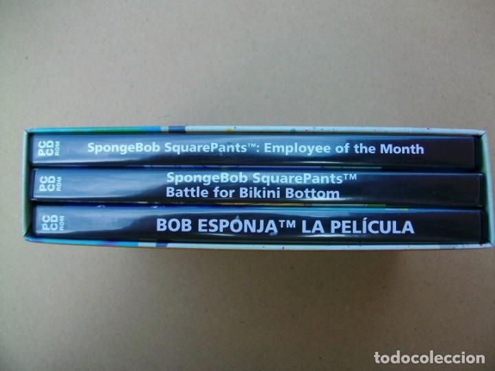 Videojuegos y consolas: BOB ESPONJA COLECCION DE 3 JUEGOS para PC - Foto 3