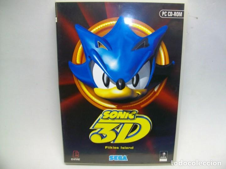 Videojuegos y consolas: SONIC 3D JUEGO ORIGINAL DE SEGA para PC DE SEGA - Foto 1
