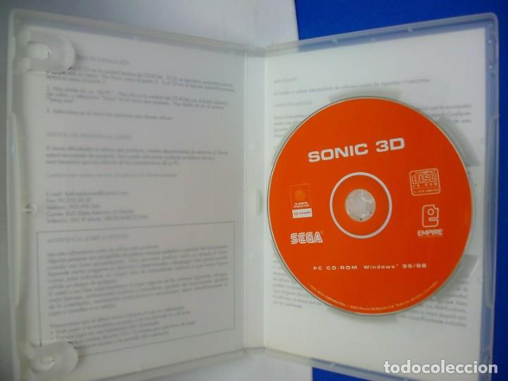 Videojuegos y consolas: SONIC 3D JUEGO ORIGINAL DE SEGA para PC DE SEGA - Foto 2