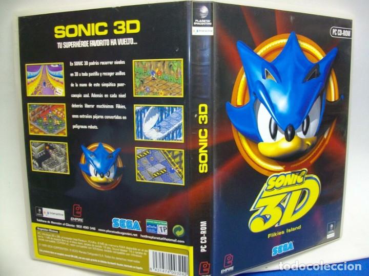 Videojuegos y consolas: SONIC 3D JUEGO ORIGINAL DE SEGA para PC DE SEGA - Foto 3