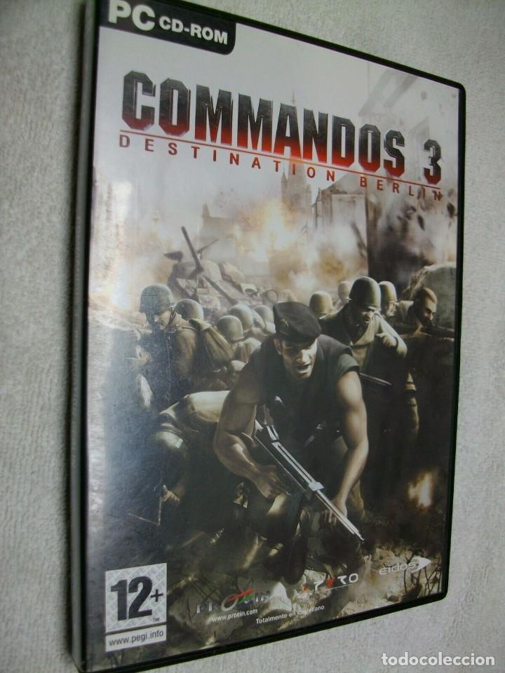 Videojuegos y consolas: COMMANDOS 3 DESTINATION BERLIN JUEGO PC - Foto 1