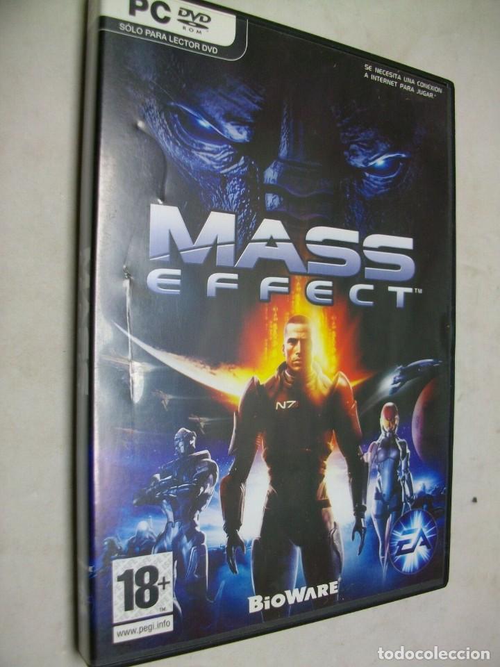 Videojuegos y consolas: MASS EFFECT JUEGO de PC EDICION ORIGINAL - Foto 1