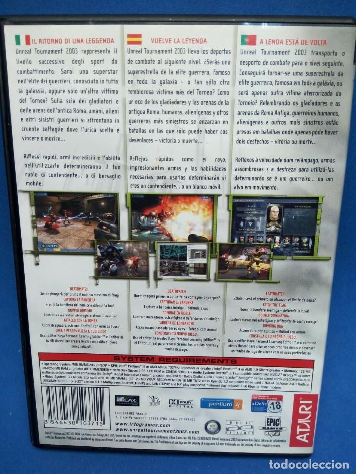 Videojuegos y consolas: UNREAL TOURNAMENT 2003 by ATARI JUEGO de PC - Foto 2