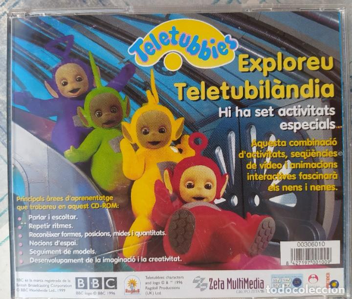 Videojuegos y consolas: CD-ROM EXPLOREU TELETUBIES, EN CATALA - Foto 1