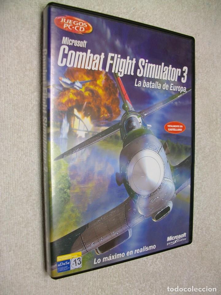 Videojuegos y consolas: Combat Flight Simulator 3 LA BATALLA de EUROPA by Microsoft JUEGO PC - Foto 1