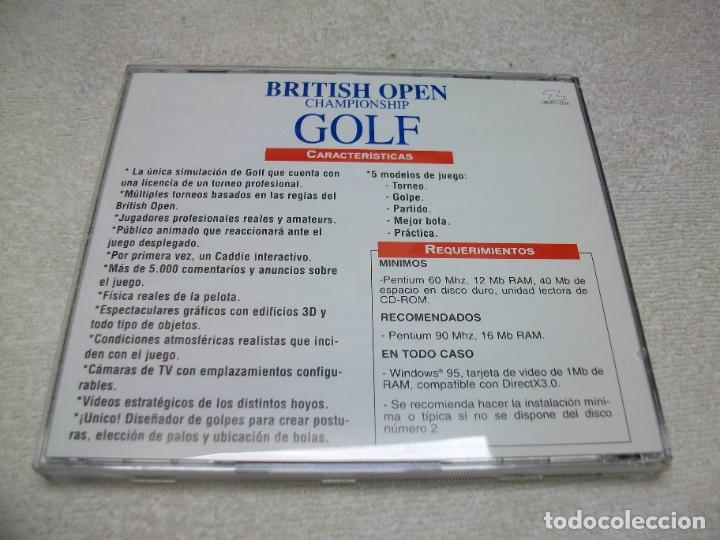 Videojuegos y consolas: BRITISH OPEN CHAMPIONSHIP GOLF JUEGO de PC - Foto 2