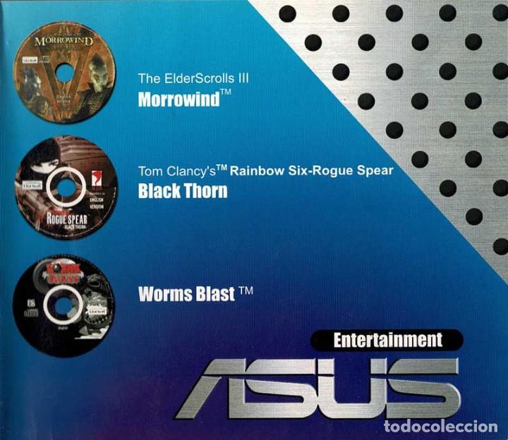 Videojuegos y consolas: Asus Entertainment Pack PC. Morrowind, Worms Blast, Black Thorn - Foto 1