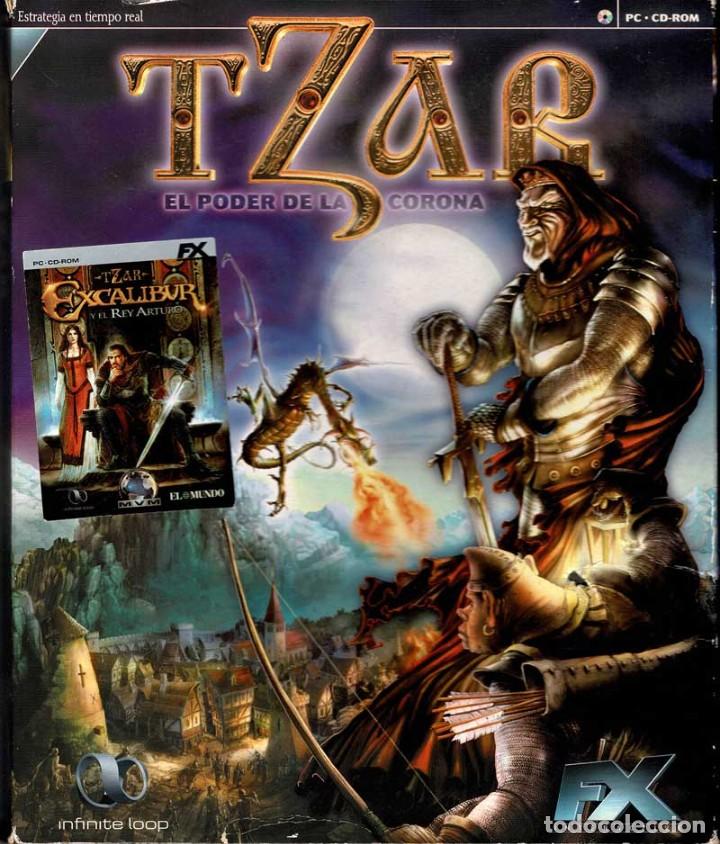 Videojuegos y consolas: Pack Tzar El Poder de la Corona. Tzar Excalibur y el Rey Arturo + Tzar Infinite Loop. PC - Foto 1