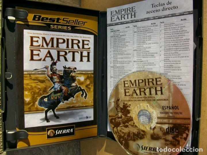 Videojuegos y consolas: EMPIRE EARTH de SIERRA JUEGO de PC - Foto 2