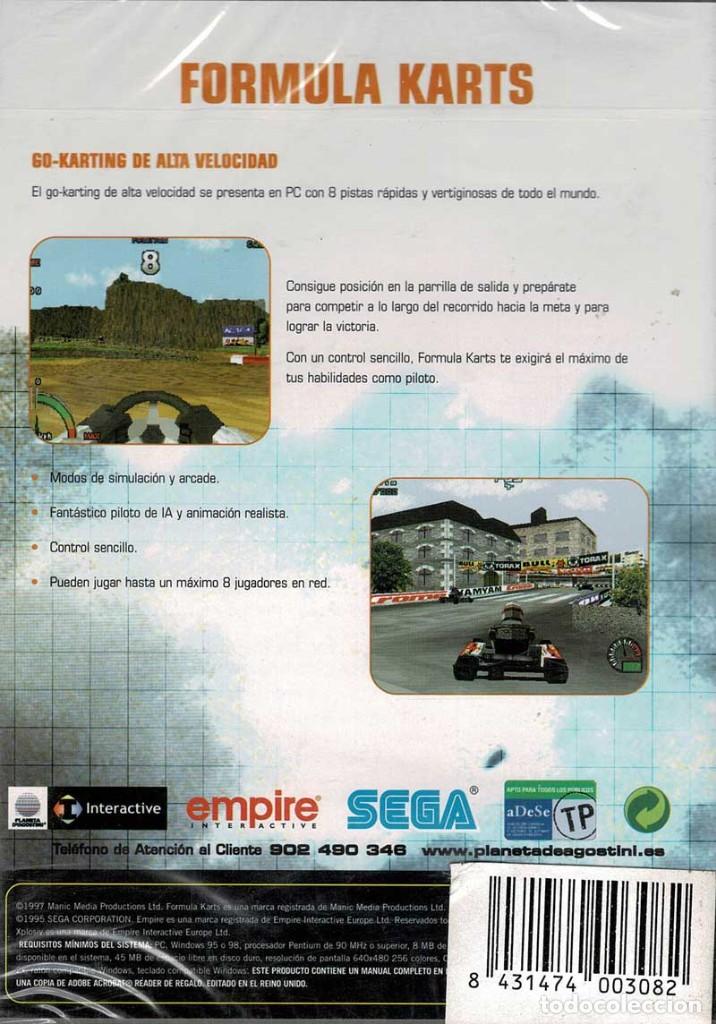 Videojuegos y consolas: Formula Karts. Col. Xplosiv. PC (precintado) - Foto 2