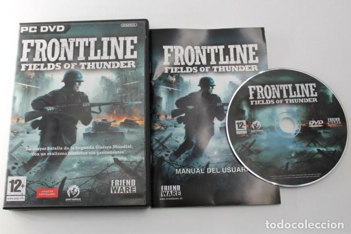 Videojuegos y consolas: PC FRONTLINE FIELDS OF THUNDER COMPLETO PAL ESPA&Ntilde;A - Foto 1
