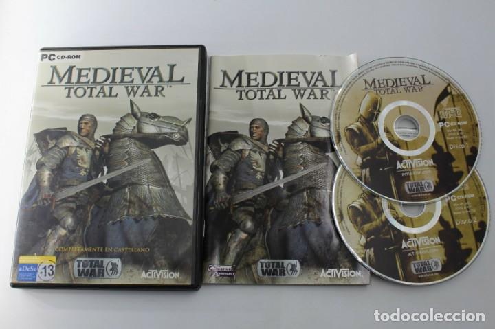 Videojuegos y consolas: PC MEDIEVAL TOTAL WAR COMPLETO PAL ESPA&Ntilde;A - Foto 1