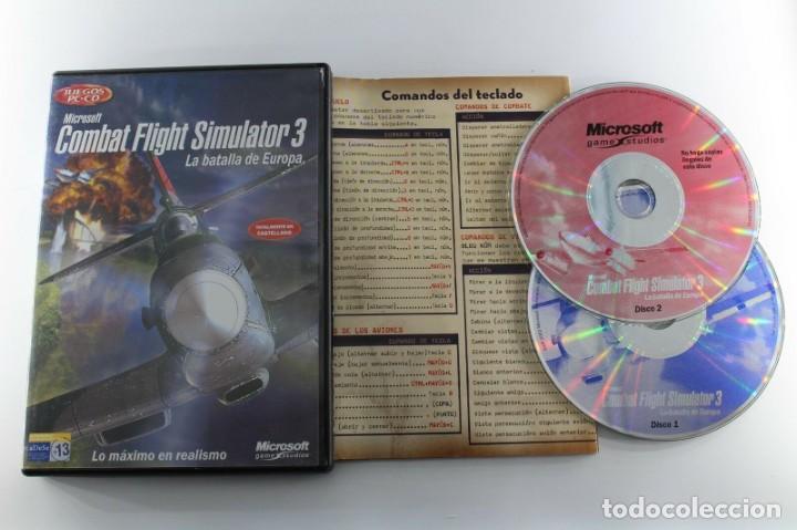Videojuegos y consolas: PC MICROSOFT COMBAT FLIGHT SIMULATOR 3 LA BATALLA DE EUROPA COMPLETO PAL ESPA&Ntilde;A - Foto 1