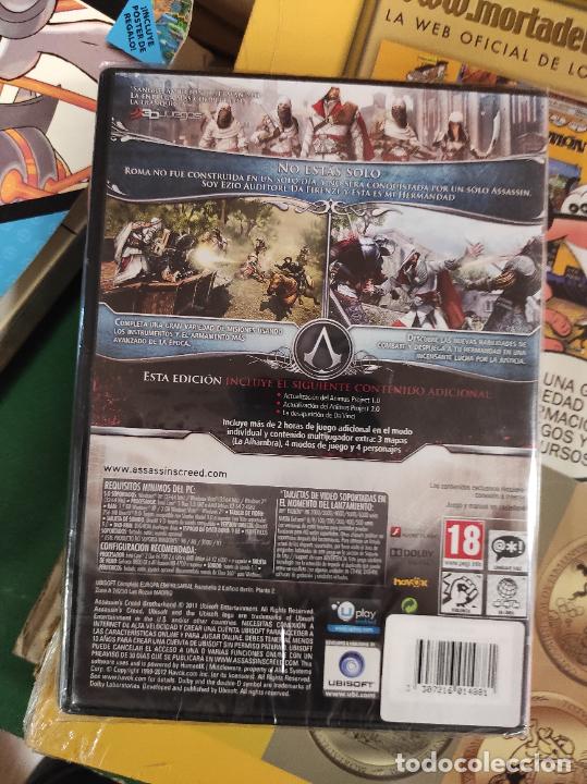 Videojuegos y consolas: ASSASSINS CREED LA HERMANDAD PC - Precintado - Foto 2