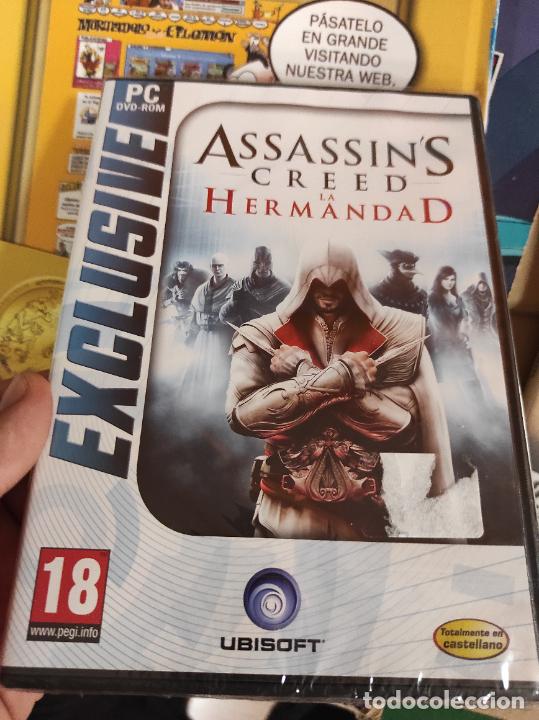 Videojuegos y consolas: ASSASSINS CREED LA HERMANDAD PC - Precintado - Foto 1