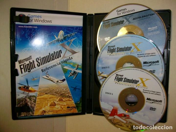 Videojuegos y consolas: FLIGHT SIMULATOR X GOLD EDITION EN ESPA&Ntilde;OL JUEGO PC - Foto 2