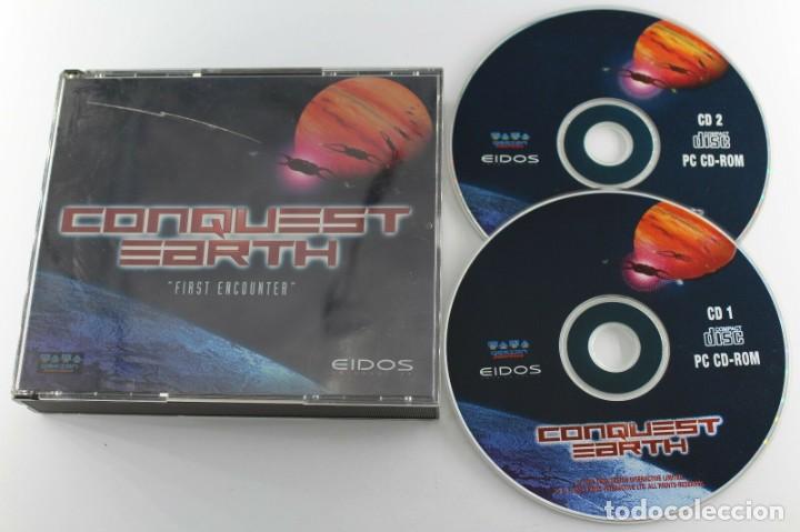 Videojuegos y consolas: PC CONQUEST EARTH FIRST ENCOUNTER PAL ESPA&Ntilde;A - Foto 1