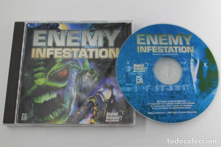 Videojuegos y consolas: PC ENEMY INFESTATION PAL ESPA&Ntilde;A - Foto 1