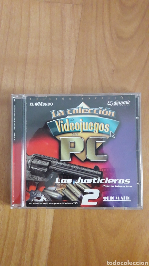Videojuegos y consolas: LA COLECCI&Oacute;N DE VIDEOJUEGOS PARA PC. LOS JUSTICIEROS - Foto 1