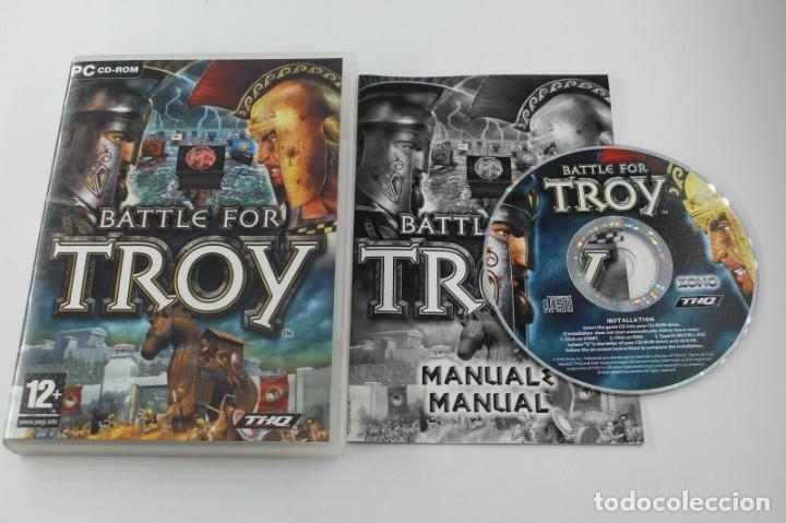 Videojuegos y consolas: PC BATTLE FOR TROY COMPLETO PAL ESPA&Ntilde;A - Foto 1